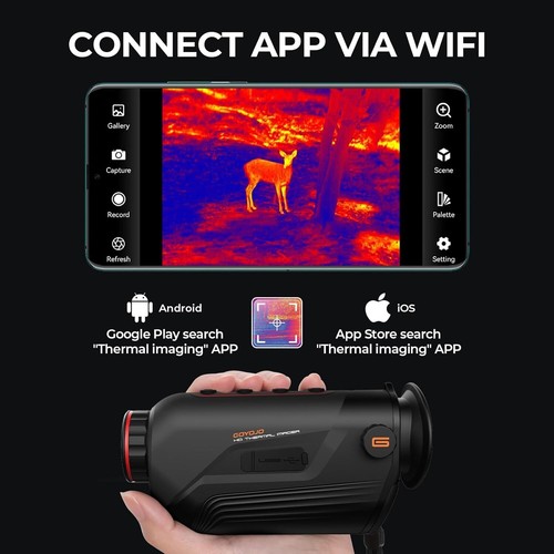 384x288 Thermal Imaging Monocular for Hunting Infrared Night Vision Telescope - Picture 8 of 29