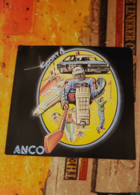 Sport 4 (Anco 1986) Commodore C64 (Diskette & Cover) 8-bit works Slap Shot