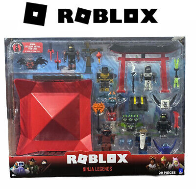 Roblox Ninja Legends 29 Pieces Playset 6 Figs + Accessories