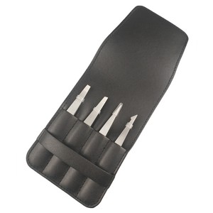 4 Pcs Ingrown Hair Tweezer Set Stainless Steel Splinter Sanding