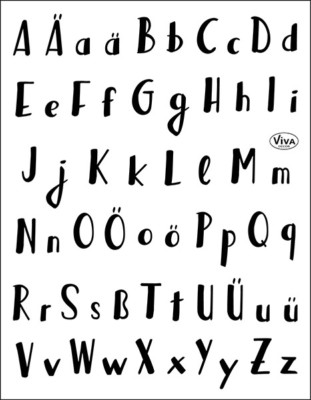 Lettering Alphabet - Stempel - Clearstamp  von ViVa Decor (4003.171.00)