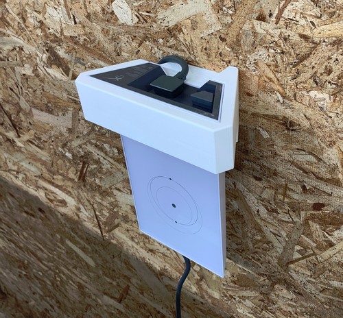 Starlink Router Wall Mount / Hanger - 3D Printed Plastic - White - Free Shipping - Bild 4 von 8