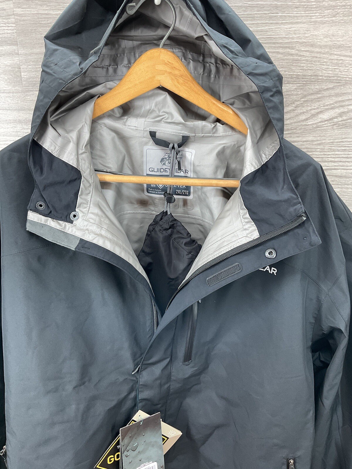 Bass Pro Shops Guidewear Rainy River Parka w/ GoreTex PacLite Sz 2XL