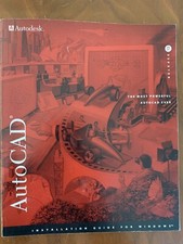 AutoCad Release 13 Installation Guide for Windows softback book.