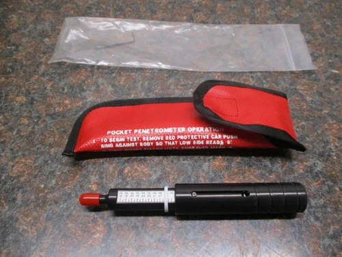 Ams G 281 E-280 Pocket Penetrometer NEW FREE SHIPPING
