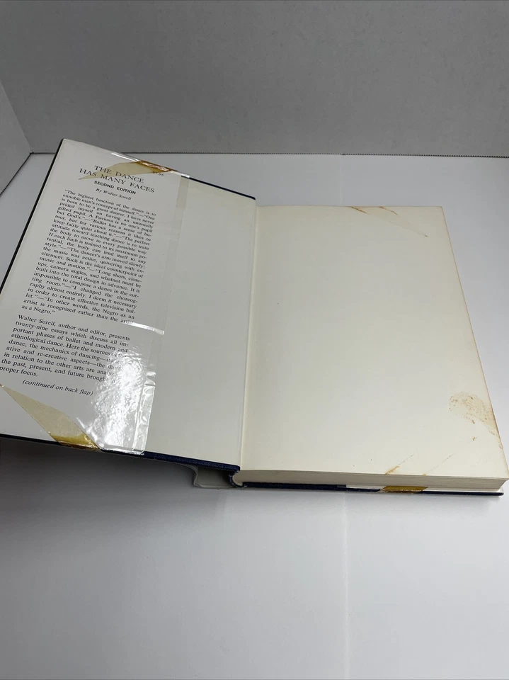 The Dance Has Many Faces by Walter Sorell Hardcover Ex-library 1966 - Image 2 of 4