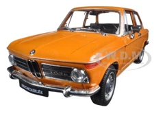 BMW 2002TI ORANGE 1/24 DIECAST MODEL CAR BY WELLY 24053