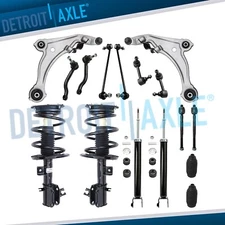 16pc Front Struts Rear Shock Control Arms Suspension Kit for 09-14 Nissan Maxima