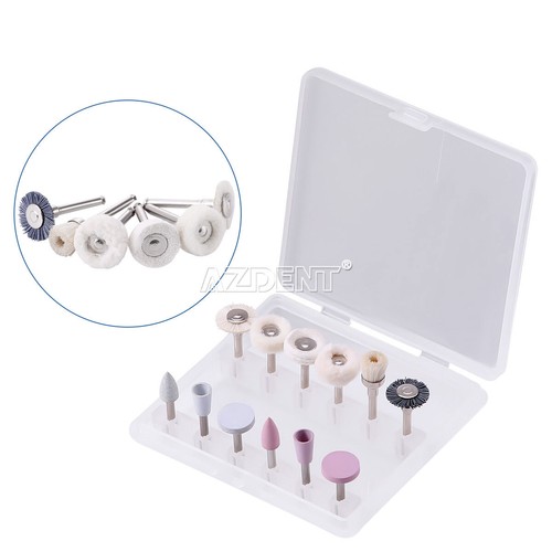 Dental Low Speed Contra Angle/Air Motor 2/4Holes Handpiece /RA Polishing Burs - Picture 13 of 27