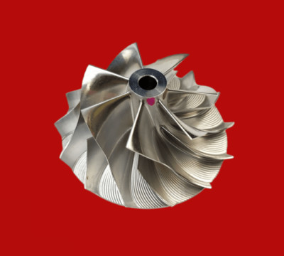 Billet Verdichterrad für Upgrade / Tuning Turbolader (38,62x52,19 / 7+7)...