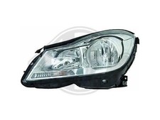  "Scheinwerfer rechts Chrom H7 für Mercedes W204 2011-2014"