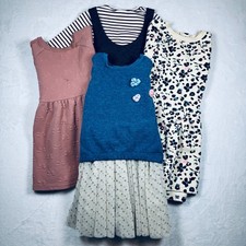 Kids Girls Long Sleeves Dress Fall/ Winter Lot 6 Size: 5 good condition