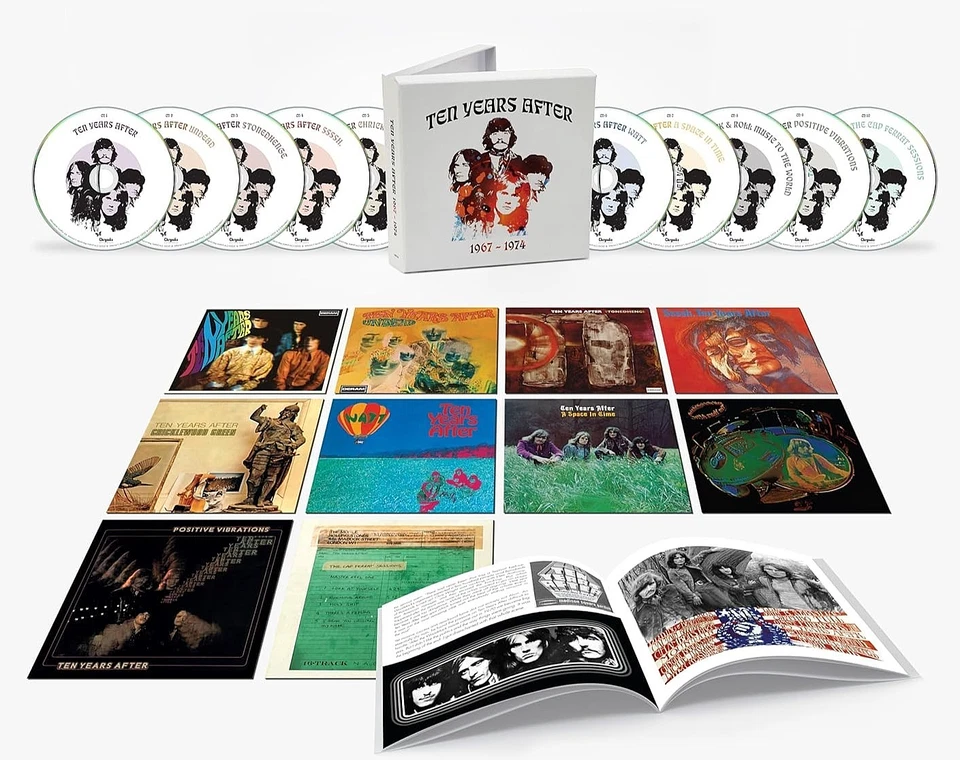Ten Years After - 1967-1974 10xCD Box Set 10 Album Collection 2021 Reissue *NEW* - Image 3 of 4