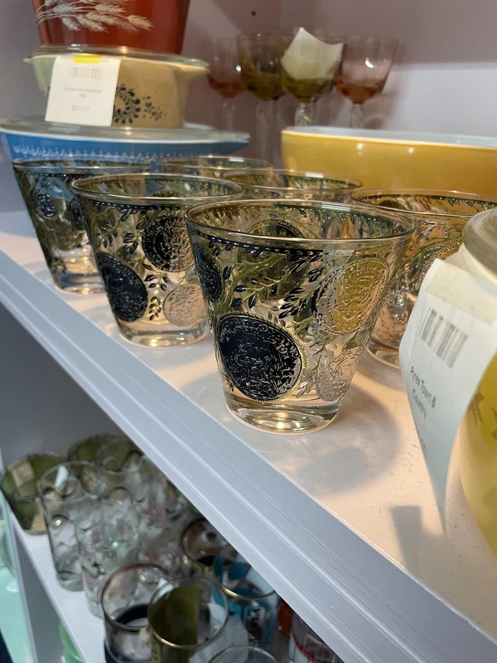 Copos à moda antiga moeda de prata Culver Midas  - Imagem 2 de 4