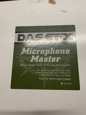 Das Efx - Microphone Master PROMO - $4.99 Warehouse BINS - READ DESCRIPTION