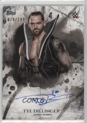2018 Topps WWE Undisputed 79/199 Tye Dillinger #UA-TD Auto 0c3