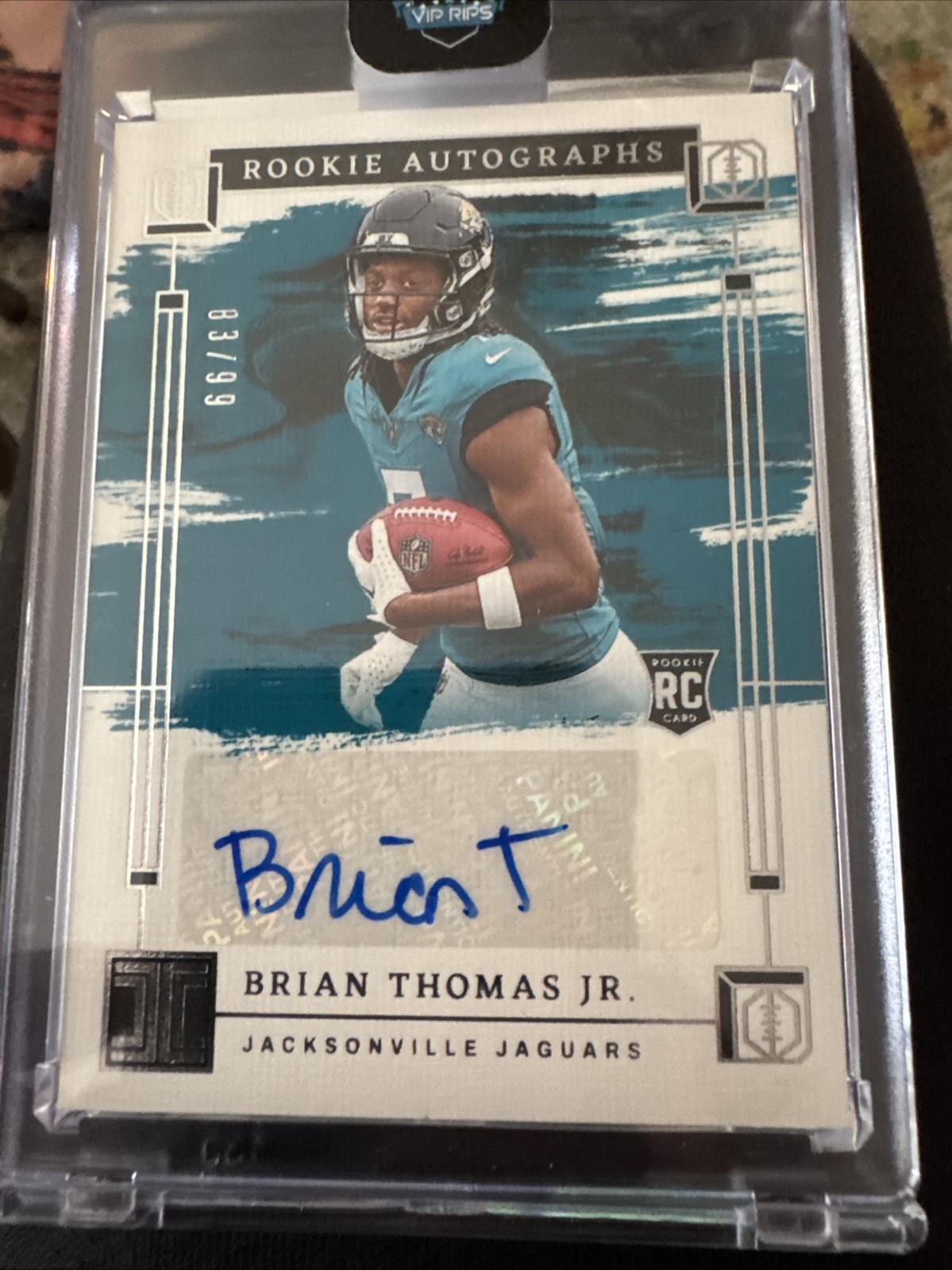 2024 Panini Impeccable - Rookie Autographs Brian Thomas Jr. #RA-BTJ /99 (AU, RC)