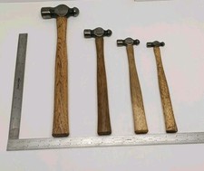 Blue Point Ball Peen Hammer Set Bp-20b 20oz 8oz 4oz 2oz Blue Point Ball Peen Hammer Set Bp-20b 20oz 8oz 4oz 2oz