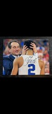 QUINN COOK SIGNED AUTOGRAPHED DUKE BASKETBALL BLUE DEVILS PHOTO COACH K
