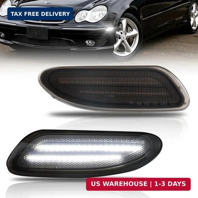 Front Fender Side Marker Lights [2 Light Beads 36 SMD Chips Super Bright] for 20