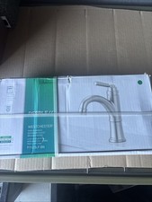Peerless Bathroom Faucet Brushed Nickel Single Hole Westchester P1523LF-BN 4