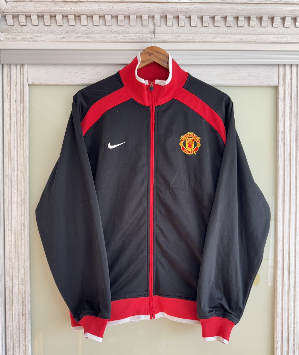 Vintage Manchester United 2005-2006 Soccer Tracksuit Jacket