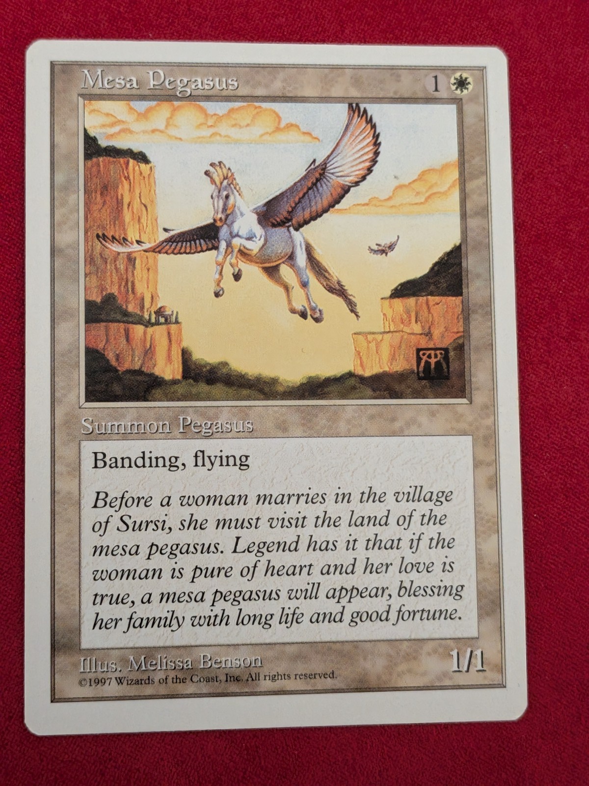 Mesa pegasus Regular C LP Fifth edition MTG