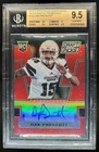 2016 Prizm Draft Picks Dak Prescott Auto RC Prizm Red #125 Bulldogs BGS 9.5/9