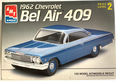  AMT 8716 1:25 1962 Chevrolet Bel Air 409   (GF275-25S4/0)-2