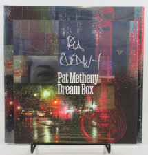 12x12" Pat Metheny SIGNED Poster+ "Dream Box" 2-LP PAT METHENY Sealed Vinyl 2023