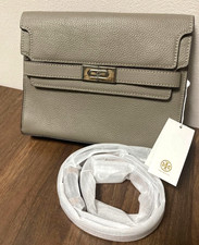 Image of [New] Pebbled Shoulder Bag by Tory Burch in Lee Radziwill Colorblock Design Jp