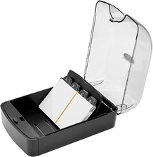 Business Card Holder for Desk, Storage up to 350 Cards Capacity Business Card Fi