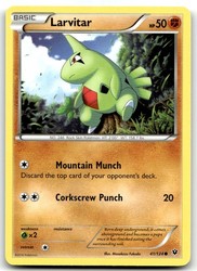 Larvitar 41/124 Fates Collide Common