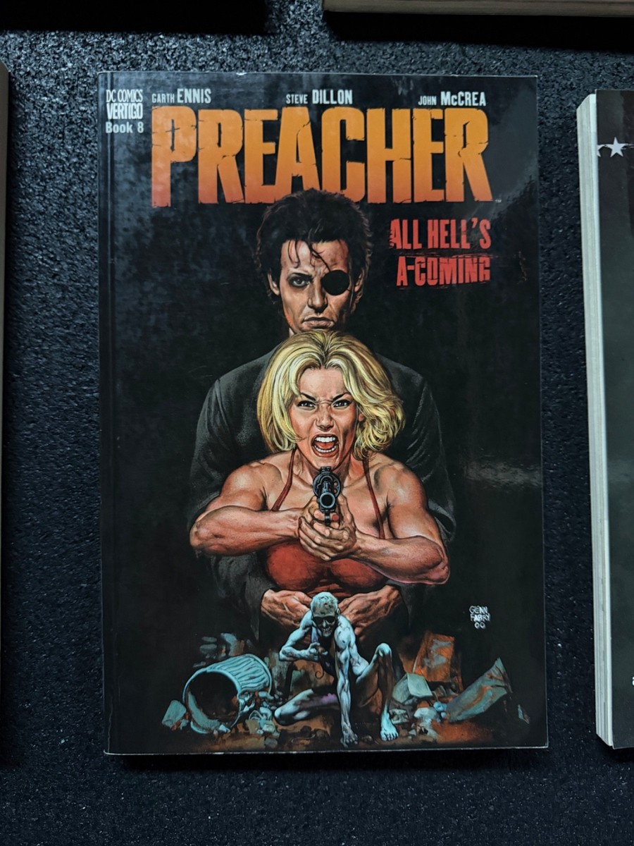 PREACHER TPB COMPLETE Set Series #1-9 Garth Ennis Steve Dillon
