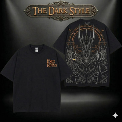 Lord Sauron Lord Of The Rings Fantasy Graphic Tee Mens T-Shirt Version 3