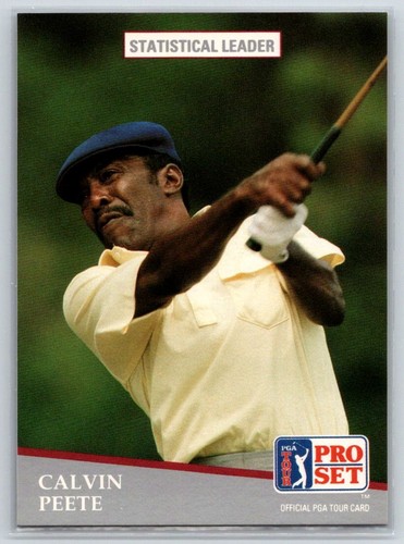 1991 Pro Set PGA Tour #271 Calvin Peete - Picture 1 of 2