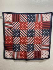 Patriotic USA Women  s Scarf 20  X 21  
