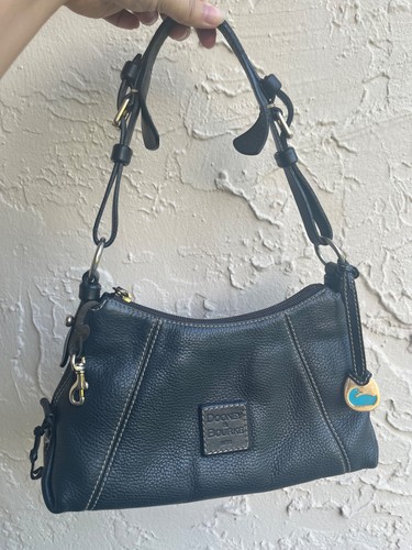 Dooney & Bourke Black Leather Shoulder Bag
