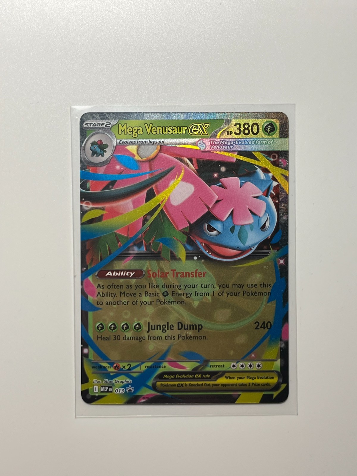 Venusaur V Black Star Promo 100 Englisch main image 0