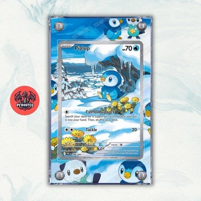 Pokémon Piplup PLF 098 Magnetische Schutzhülle Personalisierte Grafik
