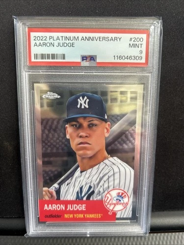 2022 Topps Chrome Platinum Anniversary - Aaron Judge #200 PSA 9 MINT