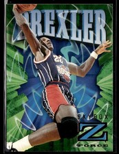 1996-97 SkyBox Z-Force #33 Clyde Drexler Basketball Card 1102S