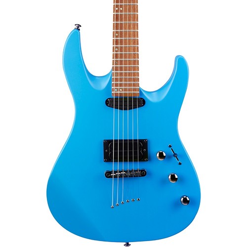 Mitchell MD200 Double Cutaway Electric Guitar Island Blue Satin