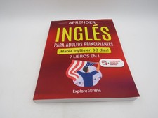 Aprender Ingl s Para Adultos Principiantes 7 Libros en 1 Espa ol NEW