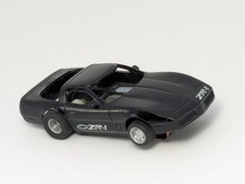 Vintage TYCO 440-X2 Black Chevy Corvette ZR-1 HO SLOT CAR Tested and WORKING