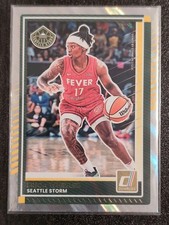 Erica Wheeler #80 2025 Panini WNBA Donruss Silver Holo Seattle Storm