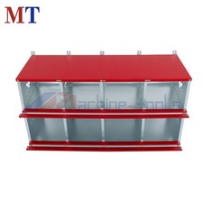 Wall Mount 8-Compartment Metal Poultry Nest Box Easy Eggs Collection Large Vent