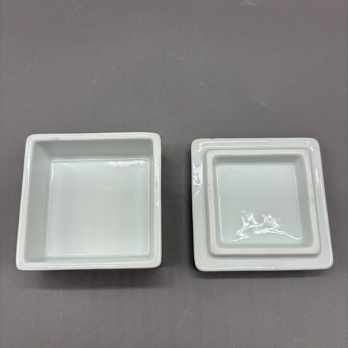 Caja de baratijas de porcelana Imari Japón años 70 carro de bueyes Phoenix floral cuadrado con tapa 3" - Imagen 4 de 11