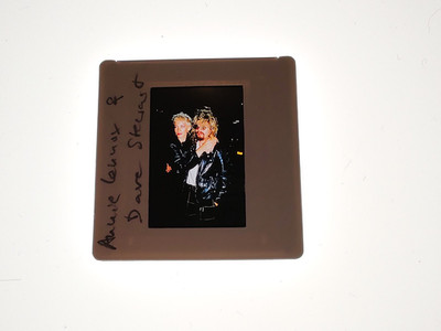 Annie Lennox Dave Stewart Eurythmics 35mm Presse Dia #1