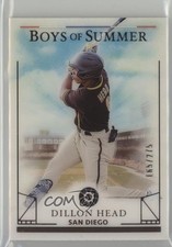 2024 Panini Boys of Summer 165/275 Dillon Head #43 9cf